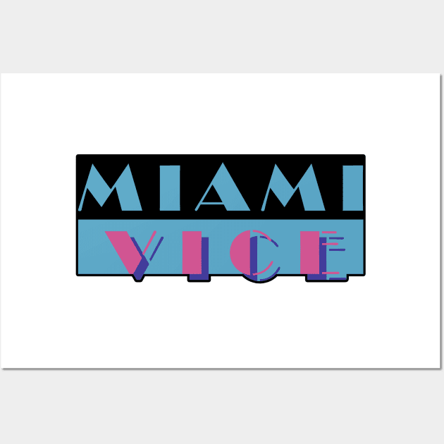 Miami Vice II Wall Art by MalcolmDesigns